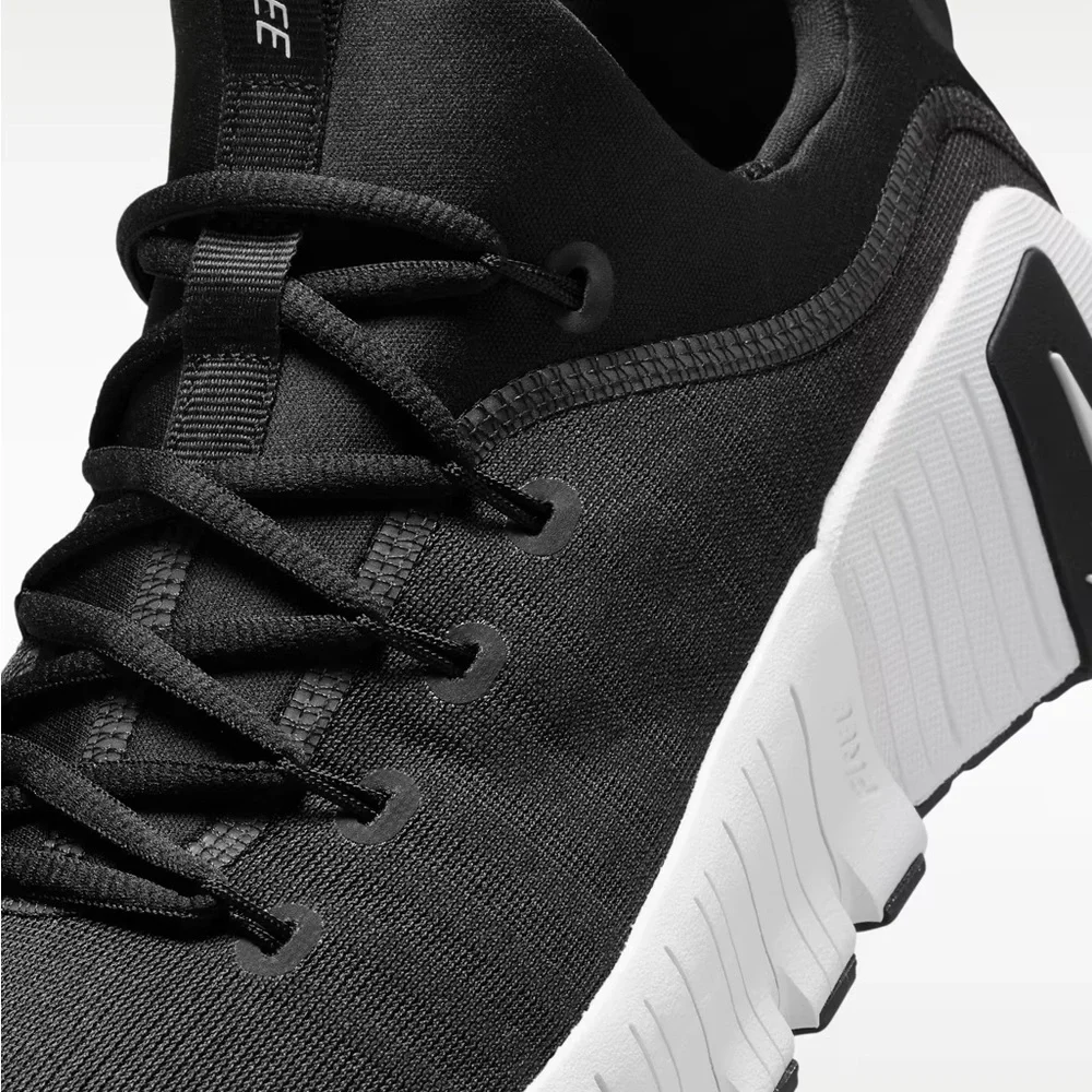 Brand New Nike Free Metcon 6 Black/White Women's Workout Shoes FJ7126-001 - Picture 7 of 10
